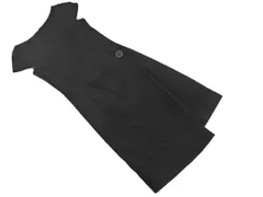UNTITLED アンタイトル ウール混 フレンチスリーブ ワンピース size2/黒 ◇■ レディース