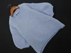 ZARA ザラ ボリュームスリーブ ニット セーター sizeS/水色 ◇■ レディース