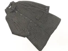 axes femme アクシーズファム 総柄 コート sizeL/黒 ◇■ レディース