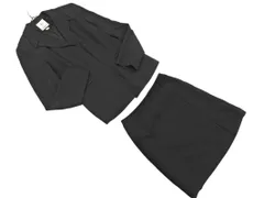 KUMIKYOKU 組曲 セットアップ ジャケット スカート スーツ size2/グレー ◇■ レディース