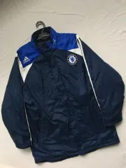 アディダス チェルシー ロングウィンドブレーカー