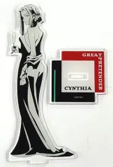 【中古】アクリルスタンド・アクリルパネル シンシア・ムーア デザインB アクリルスタンド 「楽天コレクション GREAT PRETENDER」 A-8賞