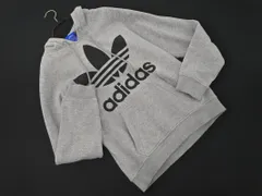 adidas アディダス プリント 裏起毛 プルオーバー パーカー sizeXS/グレー ◇■ メンズ