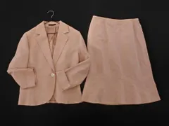 PAUL STUART ポールスチュアート ジャケット スカート セットアップ size8/ピンク ◇■ レディース