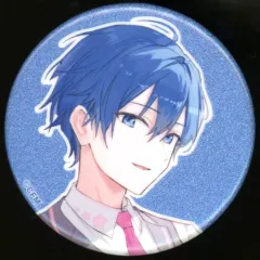 【中古】バッジ・ピンズ KAITO(名前なし) 「VOCALOID 初音ミク 桜ミク×ROUND1 描き下ろし アメリカンダイナーver. Art by ふーみ トレーディンググリッター缶バッジ」