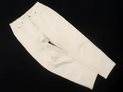 johnbull ジョンブル ボタンフライ テーパード デニムパンツ sizeSS/オフホワイト ■■ レディース