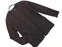 nano universe ナノユニバース カーディガン sizeS/ブラウン ◇■ メンズ