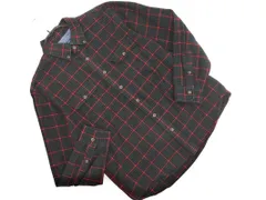 DoCLASSE ドゥクラッセ チェック ネル シャツ sizeXXL/赤ｘ緑 ◇■ メンズ