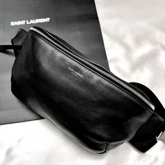 ◇極美品◇サンローラン シティ ラムスキン ボディバッグ ウエスト