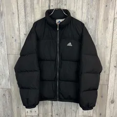 OLD adidas 90s アディダス 3本ライン 肉厚 パンパン ダウンジャケット ASP001 メンズ US M サイズ