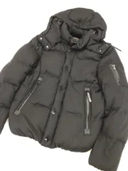 ナノユニバース 西川ダウン ウール ダウン ジャケット sizeL/黒 ◆■メンズ