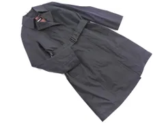 SANYO COAT サンヨー ライナー付き トレンチ コート size9/黒 ◇■ レディース