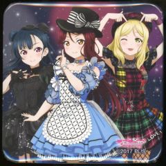 [중고] 배지 핀스 Guilty Kiss [러브라이브! 선샤인!! POP UP SHOP in TOWER RECORDS 신작 3rd 솔로 콘서트 ver. 트레이딩 스퀘어 캔 배지]