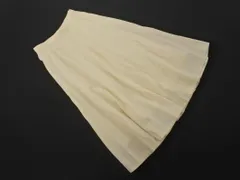 TOMORROWLAND トゥモローランド ウール混 ロング スカート size34/生成 ◇■ レディース