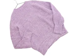 JOURNAL STANDARD relume ジャーナルスタンダードレリューム ウール混 ニット セーター sizeF/紫 ◇■ メンズ