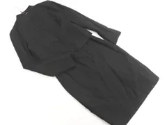 TOCCA トッカ ノーカラー ジャケット ノースリーブ ワンピース セットアップ size4/黒 ■◇ レディース