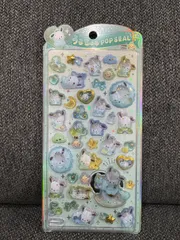 【正規品】ポチャッコ ベビー うるちゅる POPシール サンリオ ぷっくり シール 可愛い デコ きらきら