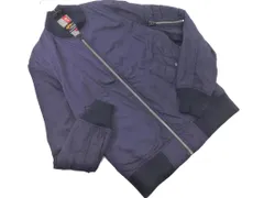 ALPHA INDUSTRIES アルファインダストリーズ MA1 フライト ジャケット sizeS/紺 ◇■ メンズ