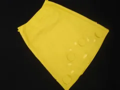 TO BE CHIC トゥービーシック フラワー 刺繍 スカート 黄 ■◇ レディース