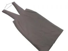 NATURAL BEAUTY BASIC ナチュラルビューティーベーシック ジャンパー スカート sizeM/チャコール ◇■ レディース