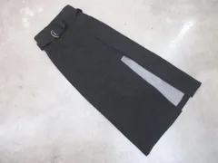 新品 MERCURYDUO マーキュリーデュオ スリット ロング スカート sizeM/黒 ■■レディース
