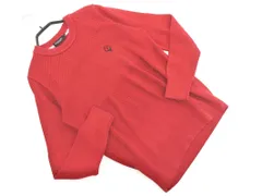 BLACK LABEL CRESTBRIDGE ブラックレーベル クレストブリッジ ワッペン ニット セーター size2/赤 ■◇ メンズ