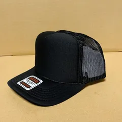 新品未使用 OTTO CAP オットー メッシュキャップ ブラック 黒色 BLACK クロ 帽子 無地 野球帽 ベースボールキャップ ミリタリー スナップバック