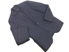 nano universe ナノユニバース テーラード ジャケット sizeM/濃紺 ■◇ メンズ