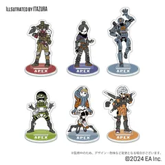 【公式ライセンス商品】Apex Legends トレーディングデフォルメアクリルスタンド (BOX) 6個入り
