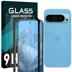 対応 Google Pixel 9 Pro ガラスフイルム ガイド枠 【2+2 枚セット-国産旭硝子】 pixel9 pro ガラスフィルム 2枚 + レンズ保護フィルム 2枚 ピクセル9 プロ 液晶 保護フィルム 強化ガラス 【 硬度9H 耐衝撃 飛散防止 