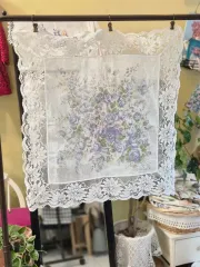 レース花柄ハンカチ ヴィンテージ