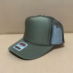新品未使用 OTTO CAP オットー メッシュキャップ オリーブ 緑色 OLIVE オリーブグリーン ミリタリーグリーン 帽子 無地 野球帽 ベースボールキャップ ミリタリー スナップバック