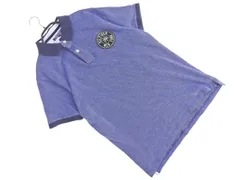 TOMMY HILFIGER トミーヒルフィガー ポロシャツ sizeL/青 ■◆ メンズ