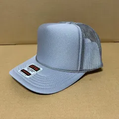 新品未使用 OTTO CAP オットー メッシュキャップ グレー 灰色 GRAY 帽子 無地 野球帽 ベースボールキャップ ミリタリー スナップバック