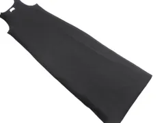 Ungrid アングリッド アメスリテレコフィット マキシ ワンピース sizeF/黒 ■◆ レディース