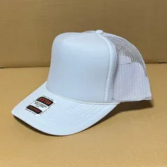 新品未使用 OTTO CAP オットー メッシュキャップ ホワイト 白色 WHITE シロ 帽子 無地 野球帽 ベースボールキャップ ミリタリー スナップバック