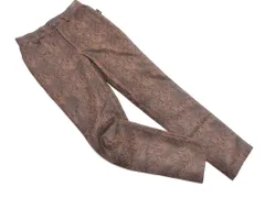 美品!希少 agnes b. 羊革 フランス製 ストレート パンツ アニエスベー agnes b.】Made in France sheepskin leather pants（アニエス・ベー