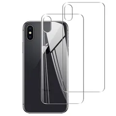 【2枚セット- 日本旭硝子素材】対応 iPhone X 背面フィルム iPhone Xs 背面保護フィルム ガラスフィルム さらさら アイホンx 背面ガラスフィルム 強化ガラス アイフォンxs 液晶保護フィルム 厚さ0.26 超薄 硬度9H 飛散防止 指紋防止