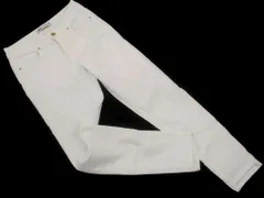 ZARA ザラ スキニー デニムパンツ size36/白 ■■ レディース