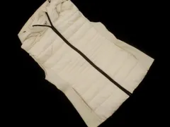 ZARA ザラ フーディー 中綿ベスト sizeM/アイボリー ◇■ レディース