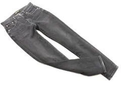 RED CARD レッドカード USED加工 デニムパンツ size23/黒 ■■ レディース