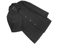 JOURNAL STANDARD ジャーナルスタンダード ウール混 ステンカラー コート sizeL/黒 ◇■ メンズ