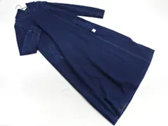 REAC レアック デニム ロング パーカー ワンピース size02/濃紺 ◇■◎レディース