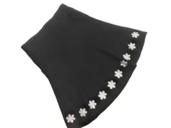 新品 marie claire マリクレール ゴルフウェア ウール混 ニット スカート sizeM/黒 ◇■ レディース