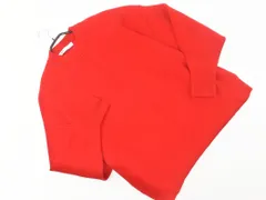 ZARA ザラ ボリュームスリーブ ニット セーター sizeS/赤 ◇■ メンズ