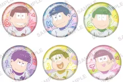 【中古】バッジ・ビンズ 全6種セット 「おそ松さん トレーディングホログラム缶バッジ vol.2 シティポップver.」
