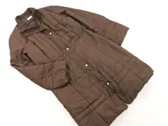 MAX&Co. マックスアンドコー 中綿 ロング コート size40/茶 ◆■ レディース
