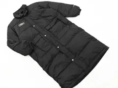 umbro アンブロ ロゴ ベンチコート ダウン コート sizeL/黒 ◆■ メンズ