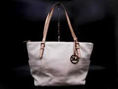MICHAEL KORS マイケルコース レザー トート バッグ オフホワイト ■■ レディース