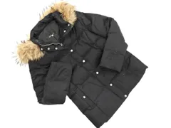 CLEAR IMPRESSION クリアインプレッション フェイクファー ダウン ジャケット size3/黒 ◆■ レディース